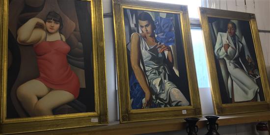 6 Lempicka prints